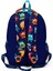 Kids Lacivert Mavi Canavar Desenli 2'li Okul Çanta Seti SET0223410 4