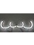 Uygunmarketcom, Citroen C4 L Tipi Rgb Angel Halka, 4 Adet, Far Içi Halka, Citroen Angel Far 2