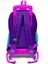 Kids Mor Pembe Unicorn Desenli Çekçekli 2'li Çanta Seti SET0223908 4