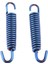 2pcs 65mm Motosiklet Paslanmaz Çelik Egzoz Borusu Yay Kanca Mavisi (Yurt Dışından) 1