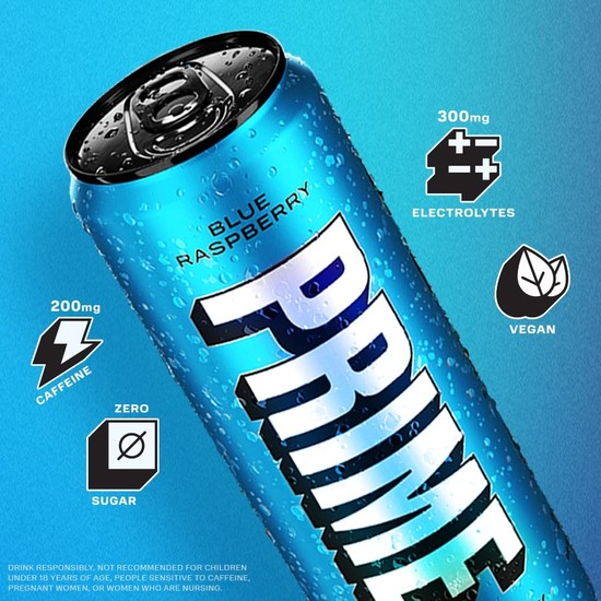 Prime Energy Drinks Blue Raspberry Enerji Içeceği 355 Ml Fiyatı 8653