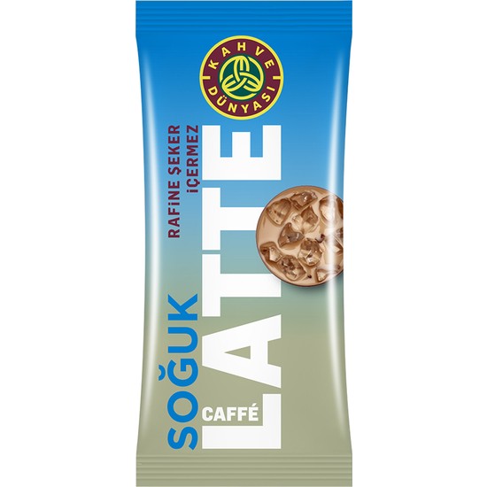 Kahve Dünyası Soğuk Caffe Latte 150 gr Rafine Şeker Ilavesiz Lezzetli Menşei Türkiye