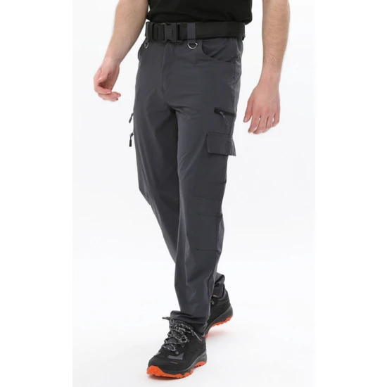 Ghassy Co.Erkek Tactical Hızlı Kuruma Kargo Cepli Pantolon Hafif Yürüyüş 7 Cepli Outdoor Pantolon