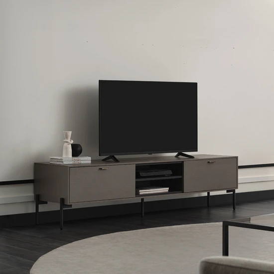 Enza Home Berta Metal Ayaklı Tv Sehpası