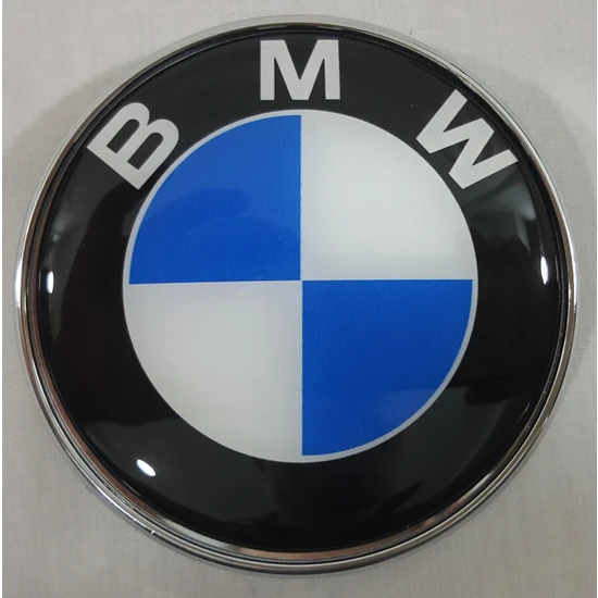 Bmw Kaput Arması, 8.2cm, Mavi , Bmw Bagaj Arması , Bmw Kaput Logo, Bmw Bagaj Logo
