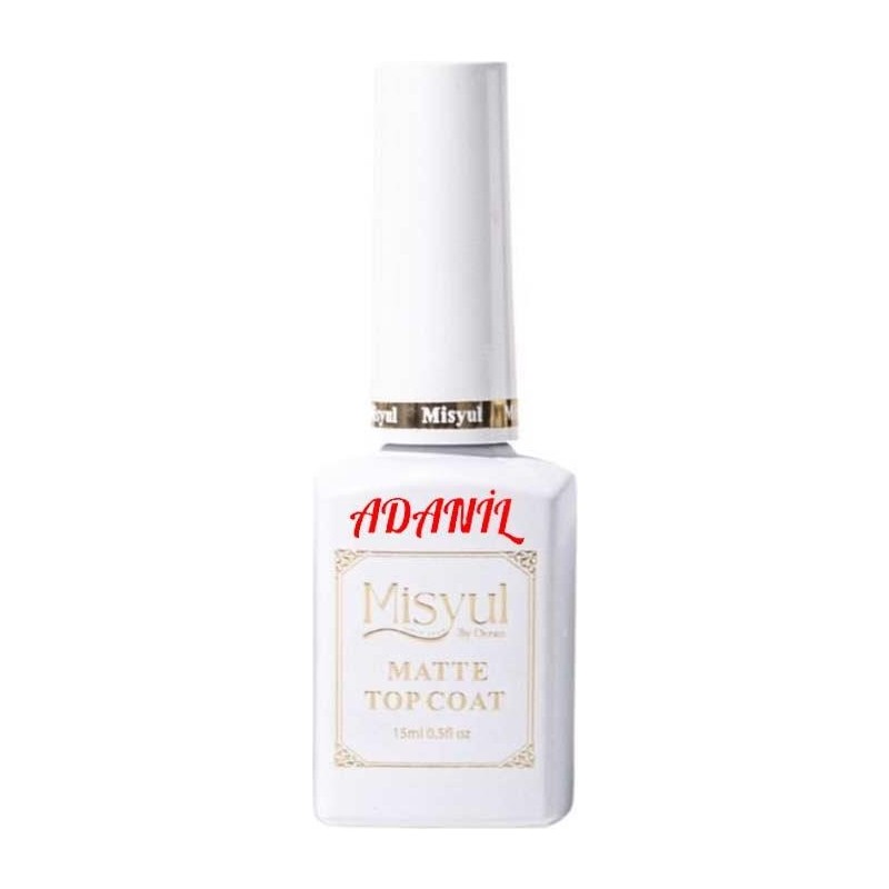 Adanil 15 ml Misyul Profesyonel Matte Top Coat