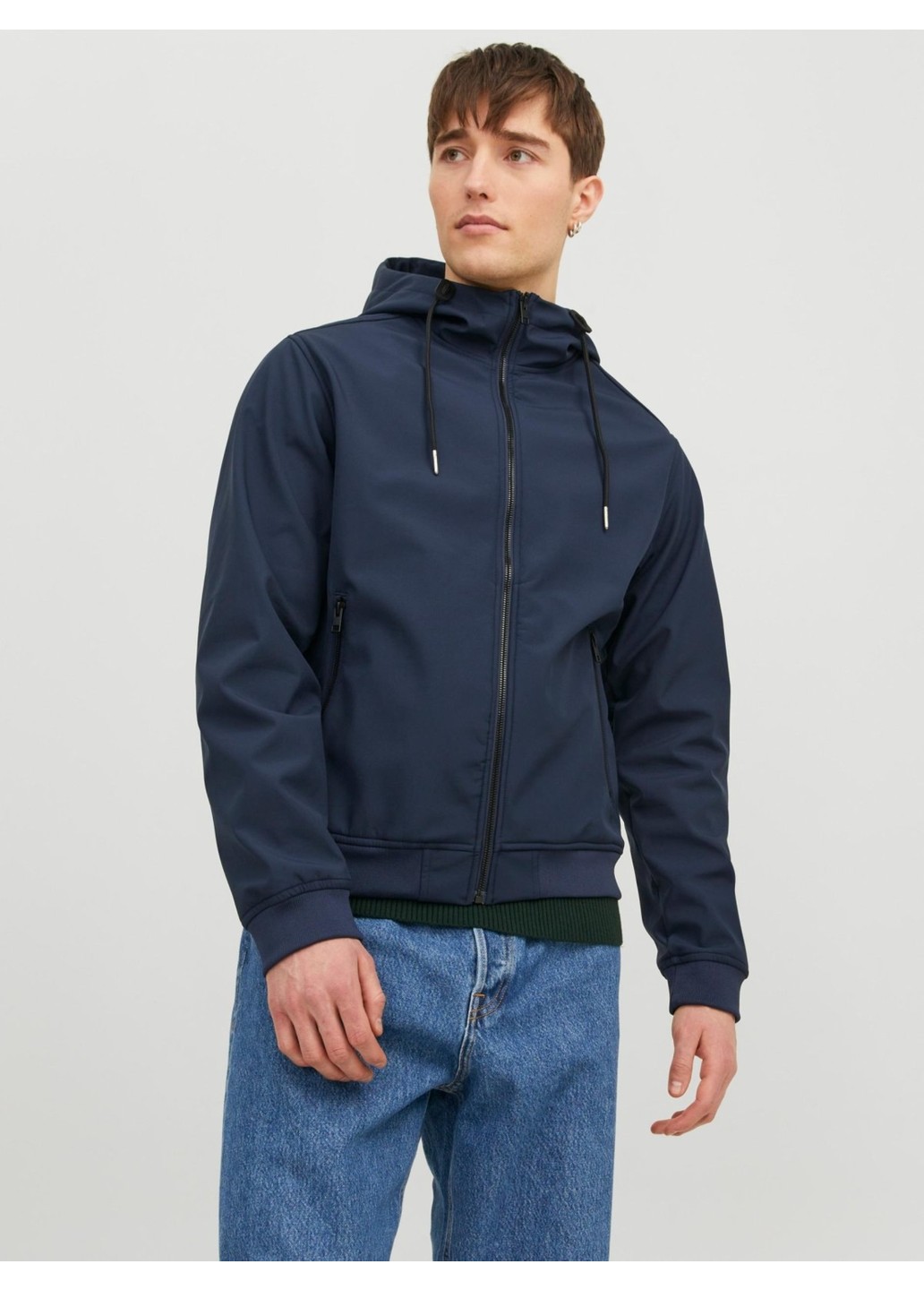 Jack & Jones Erkek Kapüşonlu Ceket - Basic görsel 7
