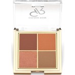Golden Rose Quattro Eyeshadow Palette - 05 Red Brick - Dörtlü Far Paleti