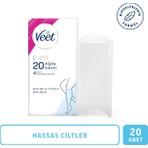 Veet Pure Hipoalerjenik Sir Ağda Bandı 20'li Bacak & Vücut Bölgesi Hassas Ciltler İçin Özel Formül