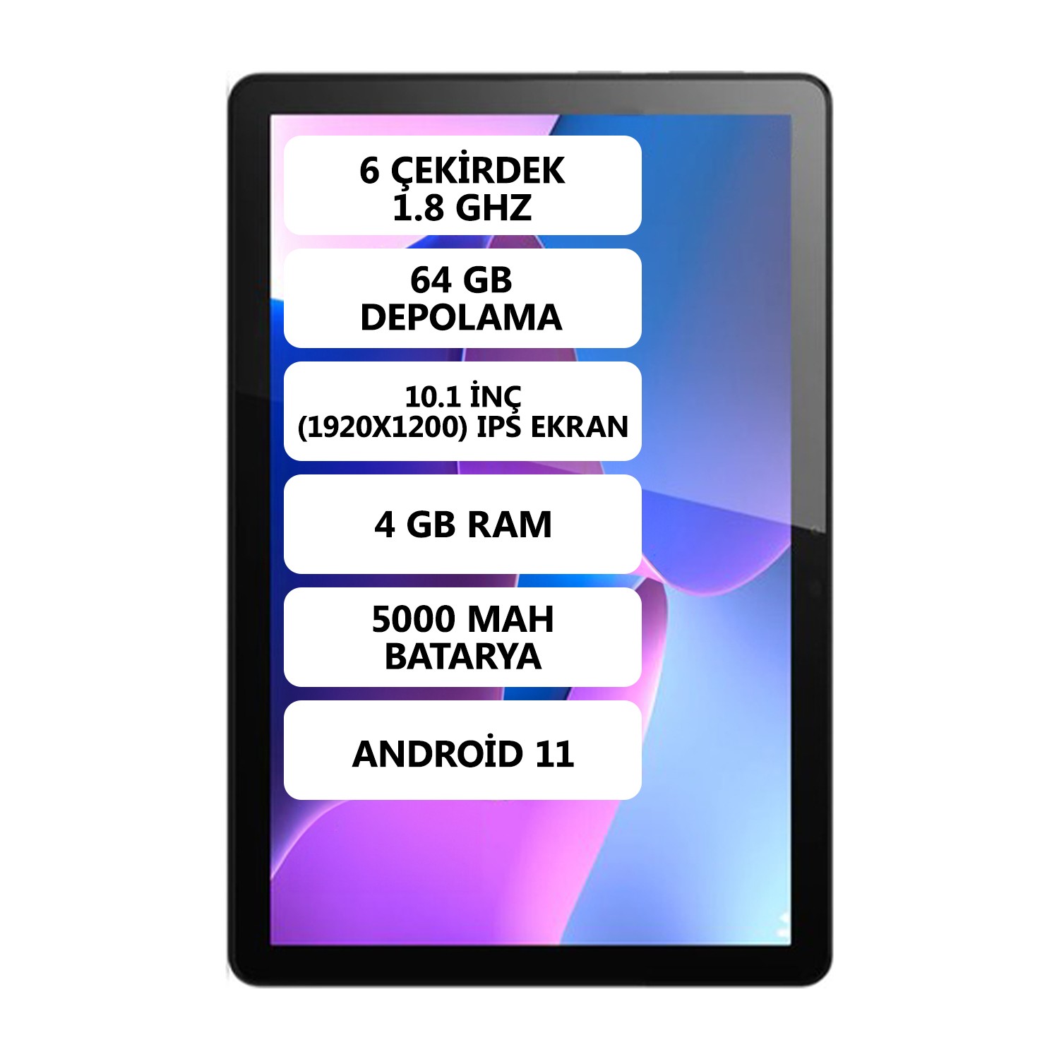 Lenovo Tab M10 3rd Gen 4gb 64 Gb Depolama 101 Wuxga Fiyatı 0180