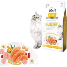 Brit Care Haircare Somon Balıklı & Tavuk Etli Kedi Maması 2 kg