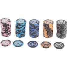 Lonni 100pcs Turnuvası - Numaralı Set, 40mm Casino Jetonu - Çok, 1 50 100 1 5 10 50 100 (Yurt Dışından)