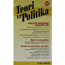 Teori Ve Politika Dergisi Sayı: 75 Yaz 2018