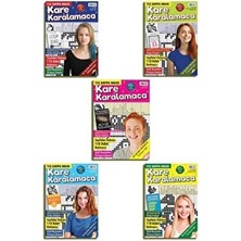 Maxi Kare Karalamaca 5'li Set