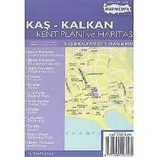Kaş Kalkan Kent Planı ve Haritası