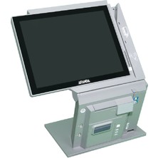 Afanda ZL-1500 I5 8 Ram 120 SSD Freedos Çift Ekran Dokunmatik Pos Terminal