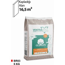 Ventrawall Kahverengi Duvar Kağıdı - Ipek Sıva - BR03 - 5 kg