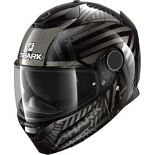 Shark Spartan 1.2 Kobrak Kask | Siyah/gri