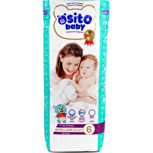 Osito Baby Bebek Bezi 6 Numara Extra Large 22 Adet