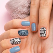 Artikel 2' Li Iz Desenli Tırnak Dövmesi, Tırnak Sticker, Nail Tattoo, Nail Art