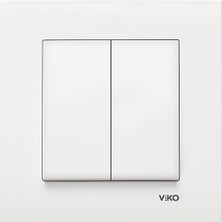 Viko Karre Komütatör Anahtar Çerçeve Dahil