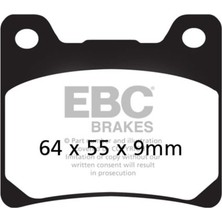 Ebc FA088 Yamaha FZR600 89-03 Arka Fren Balatası