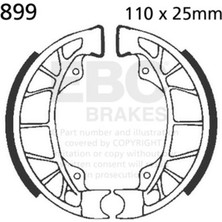 Ebc 899 Pıaggıo Zıp , Vespa Et4 Arka Fren Balatası