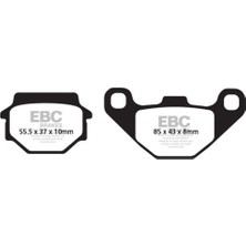 Ebc FA067R Polarıs Ebc Sınter Fren Balatası