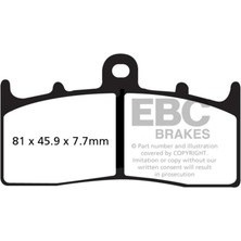 Ebc FA294HH Double H Sınter Fren Balatası
