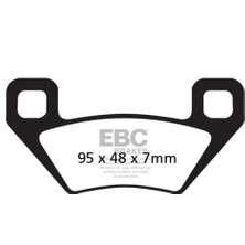 Ebc FA395TT Arctıc Cat Atv Ön Arka Carbon Fren Balatası