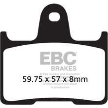 Ebc FA254HH Harley Davıdson XL883 /XL1200 Roadster 14-20  Sinter Arka Fren Balatası