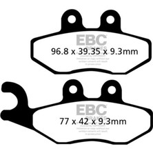 Ebc SFA353 Scooter Fren Balatası