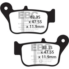 Ebc SFA628 Sym MAXSYM400 - MAXSYM600 Abs Arka Fren Balatası