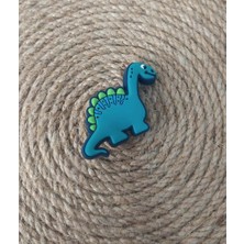 HD Marketim Terlik Ayakkabı Sandalet Tokası Silikon Dinazor Terlik Süsü Aksesuar