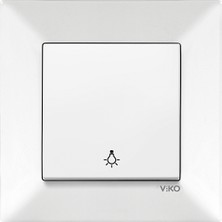 Viko Meridian Light Anahtar Çerçeve Dahil