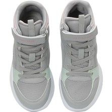 U.S. Polo Assn. Dama Jr 3fx Gri Kız Çocuk High Sneaker