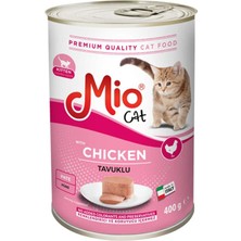 Mio Kitten Yavru Kedi Maması Tavuklu Püre 400 gr Konserve Yaş Mama