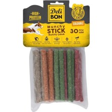 Delibon Köpek Ödül Kemiği Munchy Çubuk Ka'lın Mix 30 Adet