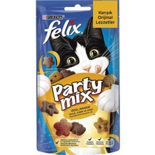Felix Party Mix Karışık Orijinal Lezzetler Kedi Ödül Maması 60 gr