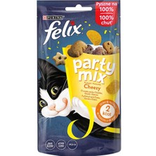 Felix Party Mix Karışık Peynir Lezzetleri Kedi Ödülü 8X60 gr