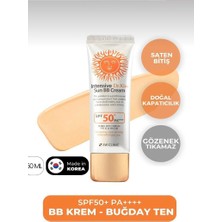 3W CLiNiC Renk Eşitleyici Orta Kapatıcı Spf 50+ Pa++++ BB Krem ( Orta Ton – Buğday Ten ) 3W Clinic BB Cream