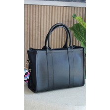 Watch of Royal Kadın Siyah Kolon Askılı Deri ve Omuz Çantası Julia