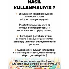 Uzay Temalı Eğlenceli ve Eğitici Tuvalet Eğitimi Sticker Panosu 29X42CM