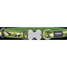 Reddingo Kamuflaj Yeşil Köpek Boyun Tasması Xs 12MM / 20 -32 cm