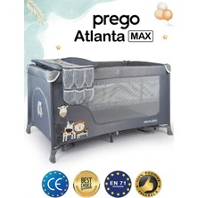 Prego Atlanta Max Alt Açma Üniteli Oyun Parkı 70 x 120 cm