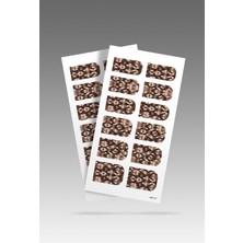 Artikel 2' Li Yılan Desenli Tırnak Dövmesi, Tırnak Sticker, Nail Tattoo, Nail Art