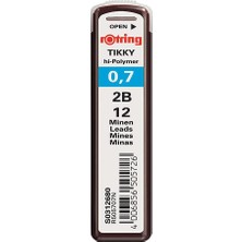 0.7 mm Uç Min Siyah 6 Adet Rotring Siyah Kalem Uçu 0.7 mm 6 Adet