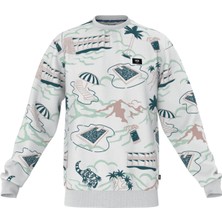 Vans Yuvarlak Yaka Beyaz Erkek Sweatshirt VN0006EZWHT1 Scenıc Crew