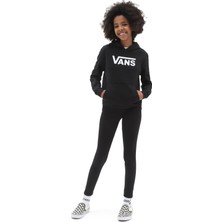 Vans Kapüşon Yaka Siyah Kadın Sweatshırt VN0A5ATNBLK1 gr Flyıng V Hoodıe Gır