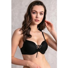 Nikshop Anıl 3773 Önden Bağlamalı Push-Up Sütyen